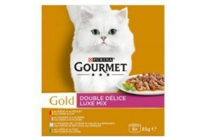 gourmet gold luxe mix pak 8 blikjes