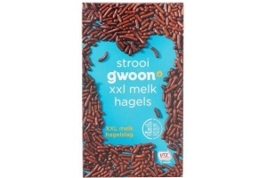 g woon xxl hagelslag melk