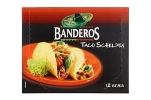 banderos taco schelpen