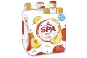 spa touch of perzik 6 pack 4x50cl