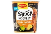 maggi saucy noodles sesame chicken taste