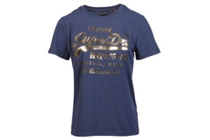 superdry t shirt donkerblauw