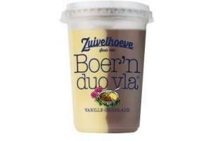 zuivelhoeve boer n vla vanille choco