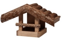 houten vogelvoederhuisje