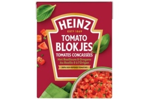 heinz tomatenblokjes basilicum oregano