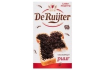 de ruijter chocoladehagel puur