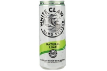 white claw natural lime