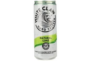 white claw natural lime