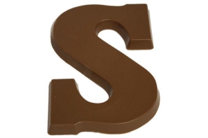 grote chocoladeletter