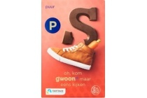 g woon chocoladeletter