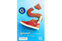 g woon chocoladeletter