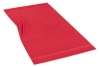 luxe badstof badhanddoek rood
