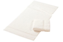 luxe badstof handdoeken 2 pack beige