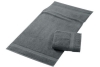 luxe badstof handdoeken 2 pack grijs