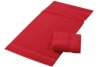 luxe badstof handdoeken 2 pack rood