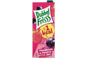 dubbelfrisss framboos en zwarte bes