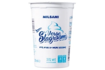 milsani verse slagroom