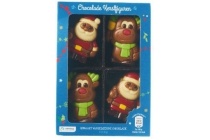 chocolade kerstfiguren