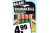 duracell oplaadbare batterijen