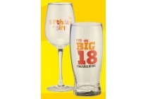 wijnglas of bierglas