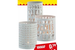 windlicht zink