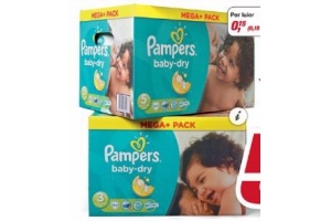 pampers luiers baby dry