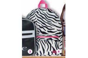 rugtas zebra print