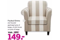 fauteuil emma