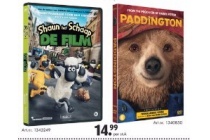 dvd s shaun het schaap en paddington