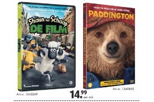 dvd s shaun het schaap en paddington