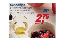 schaaltjes serie mistral