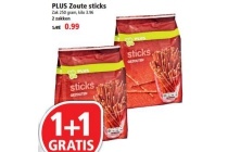 plus zoute sticks