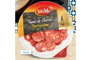 tapas de chorizo