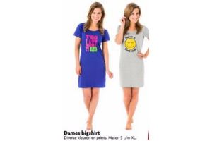 dames bigshirt