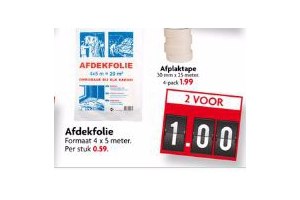 afdekfolie