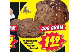 molengoud muesli notenbrood