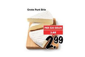 grote punt brie