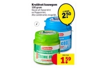 kruidvat kauwgom