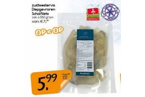 zuidwestervis diepgevroren scholfilets