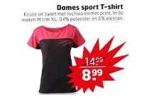 dames sport t shirt