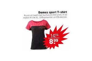 dames sport t shirt