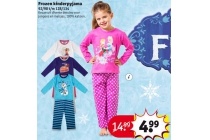 frozen kinderpyjama