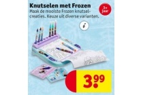 knutselen met frozen