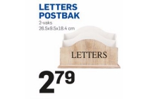 letters postbak