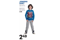 jongensshirt lange mouw