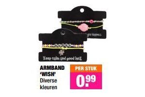 armband wish