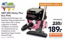 hep 200 hetty plus eco pink