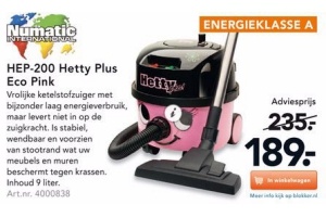 hep 200 hetty plus eco pink
