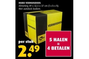 hubo verhuisdoos