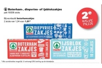 boterham diepvries en ijsblokzakjes